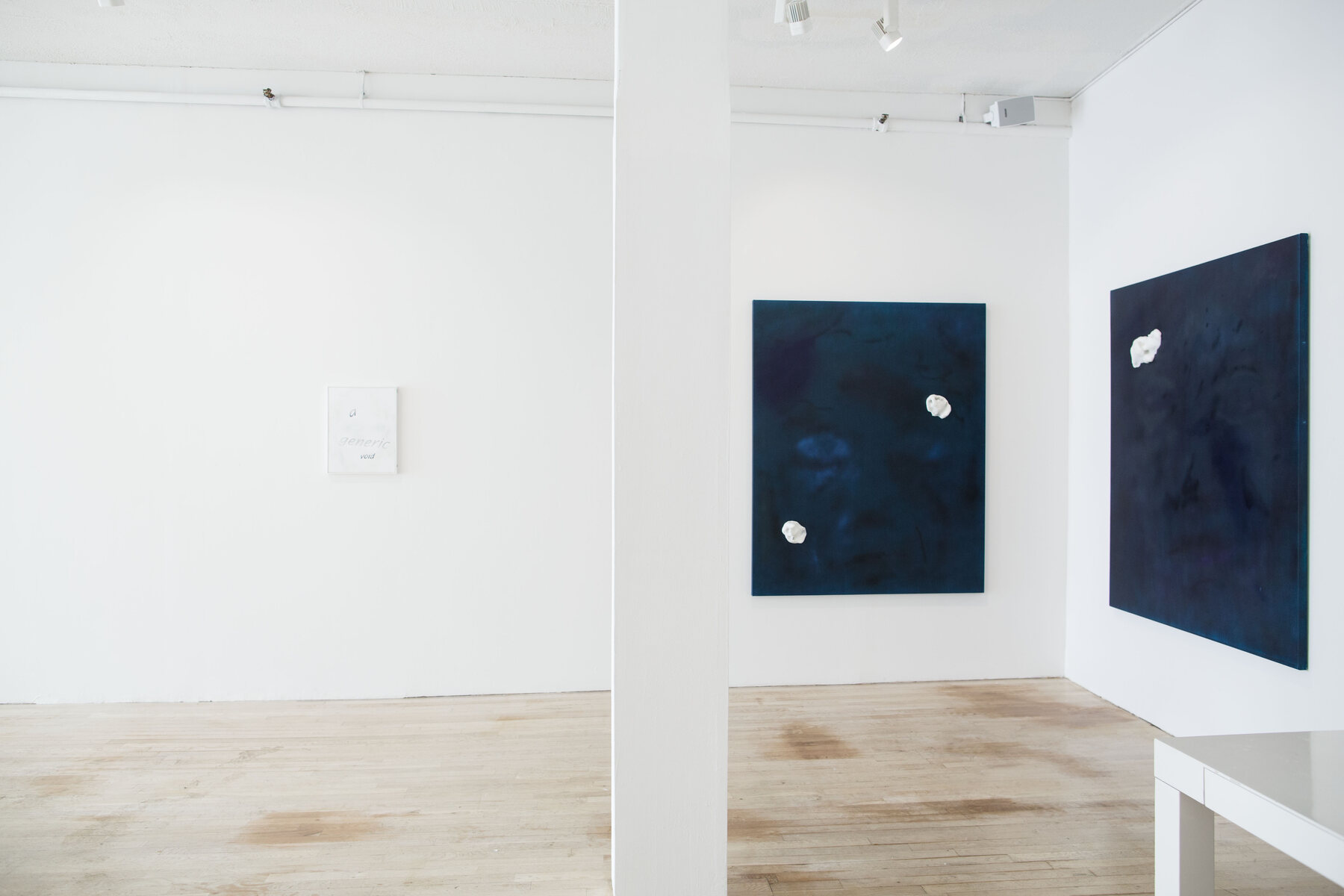 Exhibition view from a native fear…a featureless protagonist