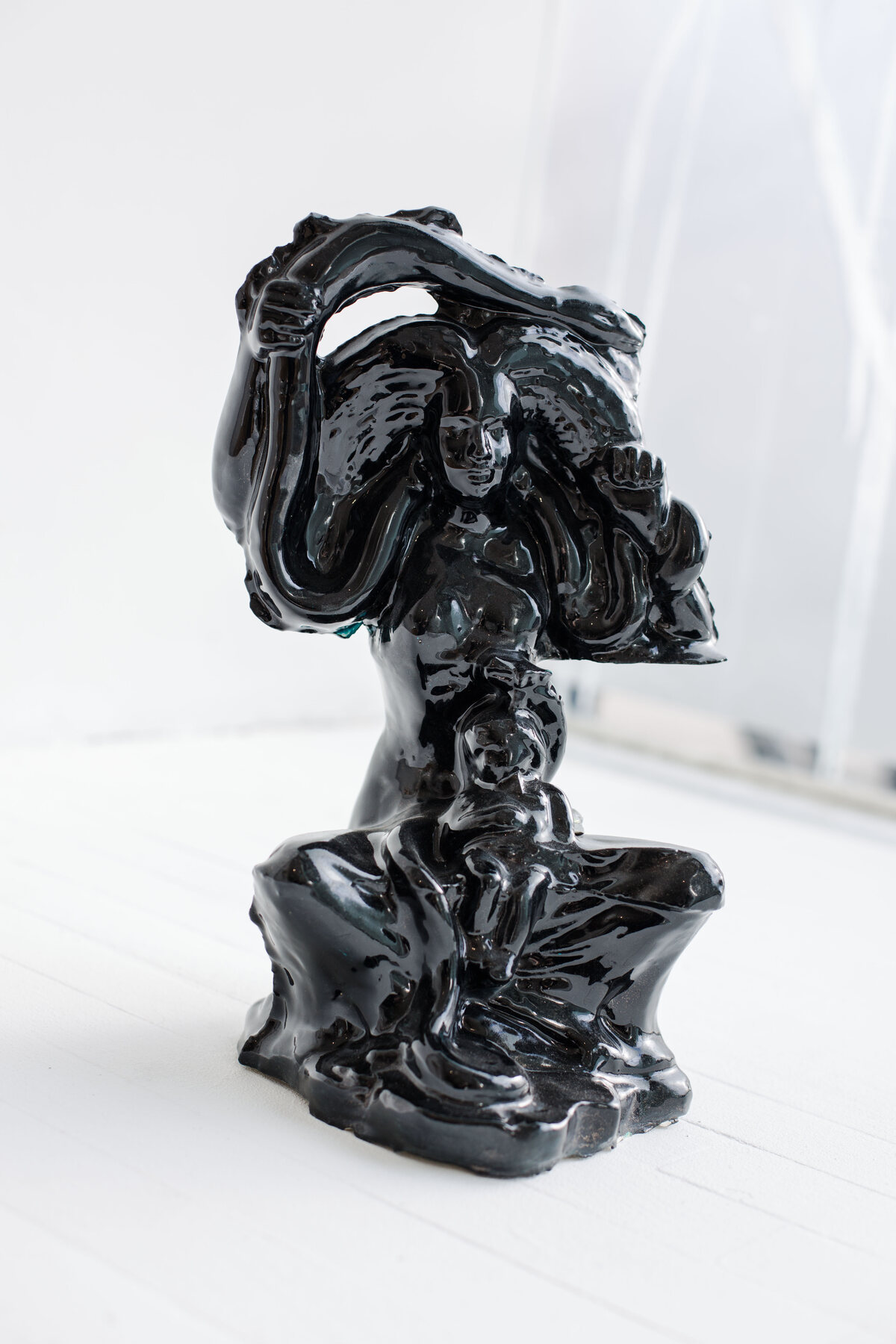 Individual sculpture from a native fear…a featureless protagonist