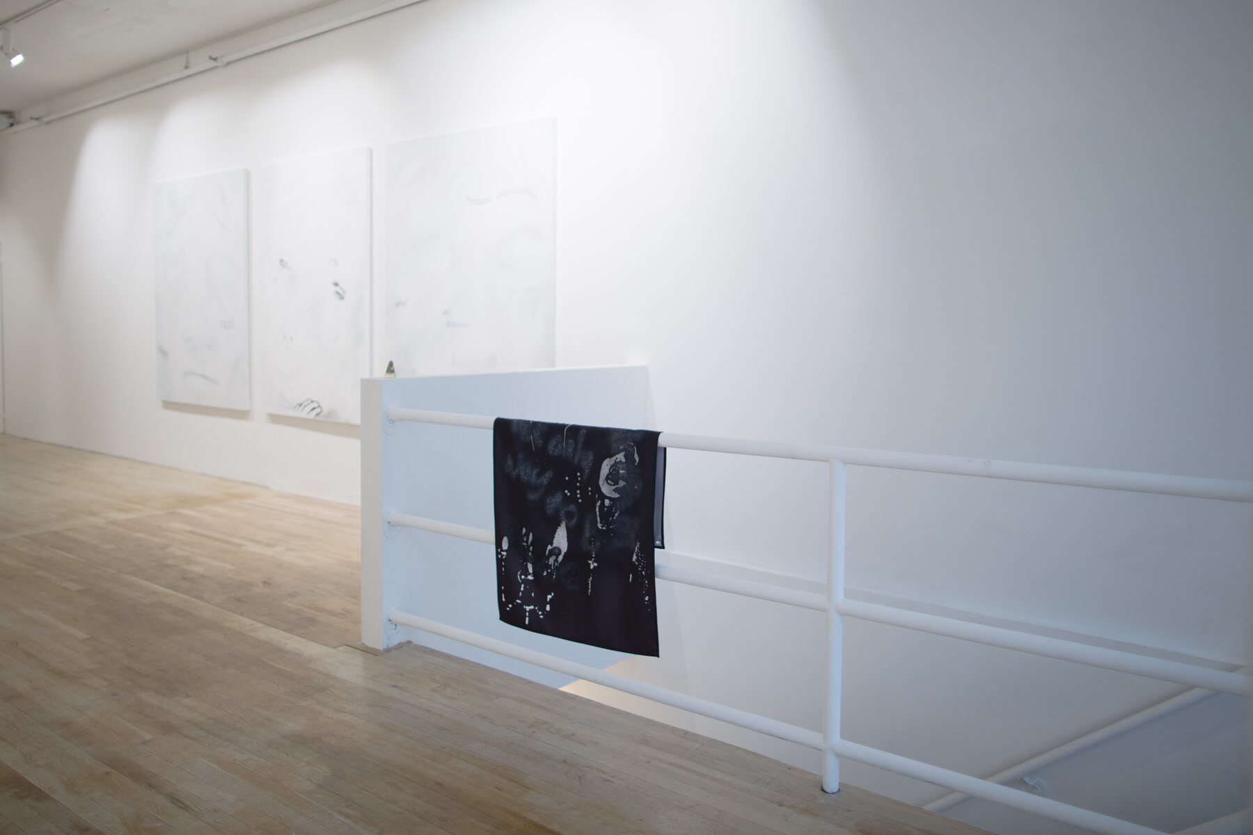 Exhibition view from a native fear…a featureless protagonist