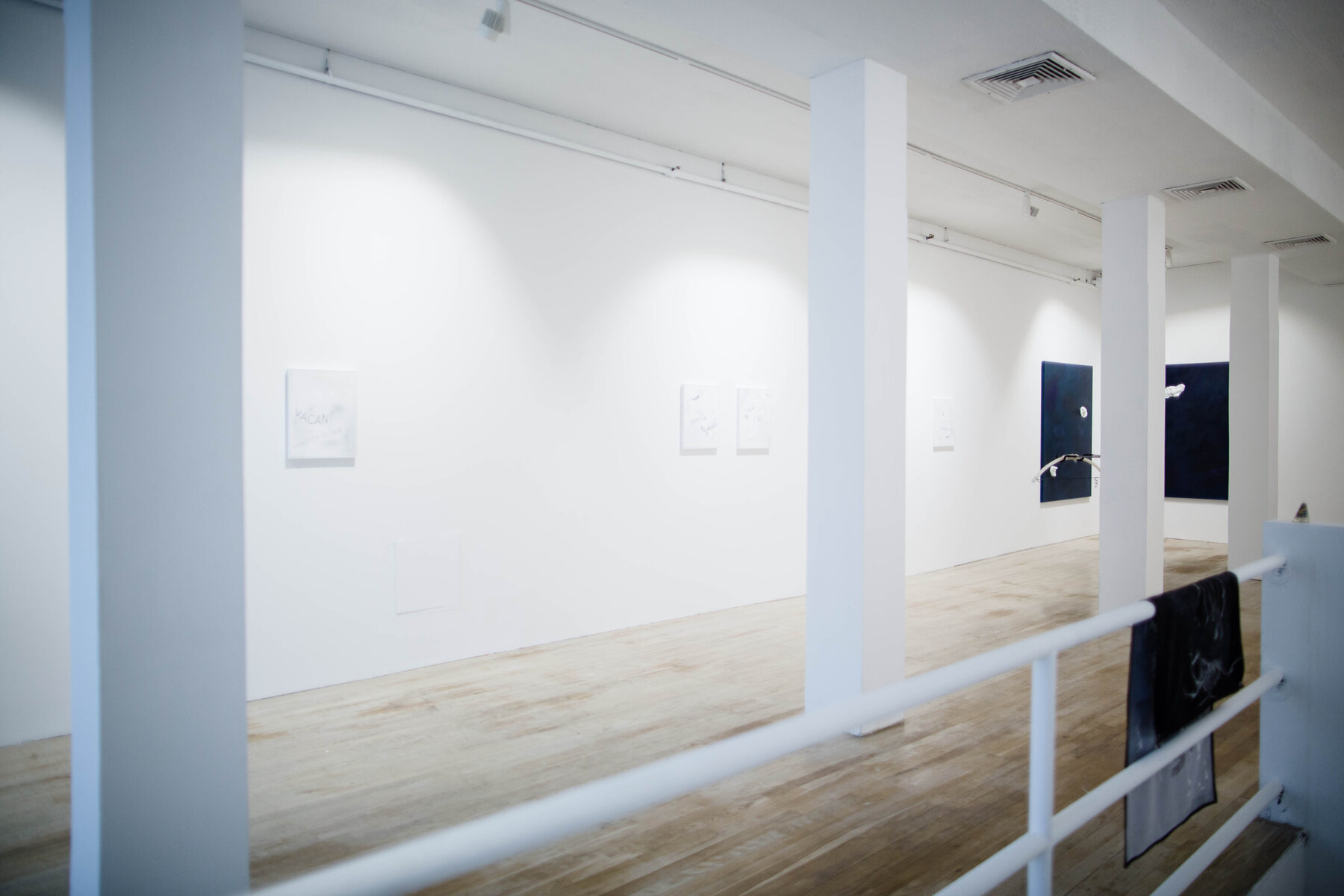 Exhibition view from a native fear…a featureless protagonist