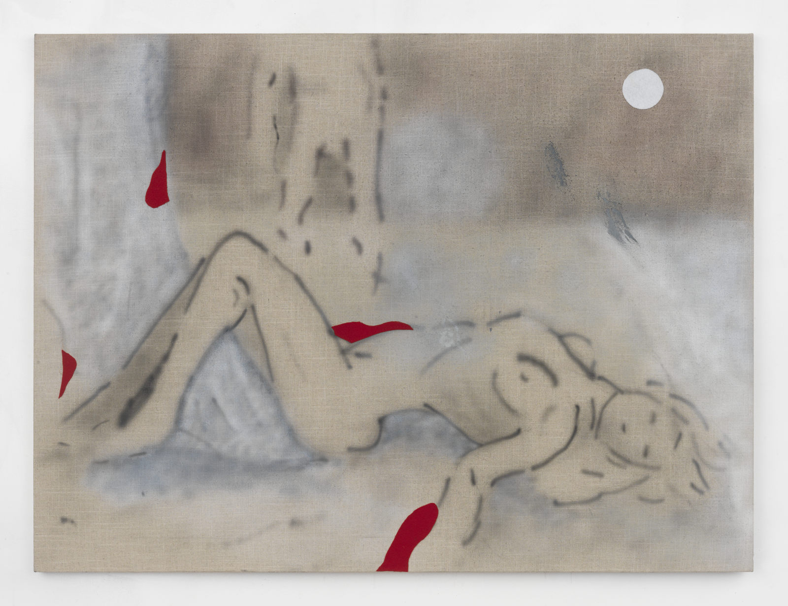 Woman on the Shore (allegory for psychic retreat), 2016