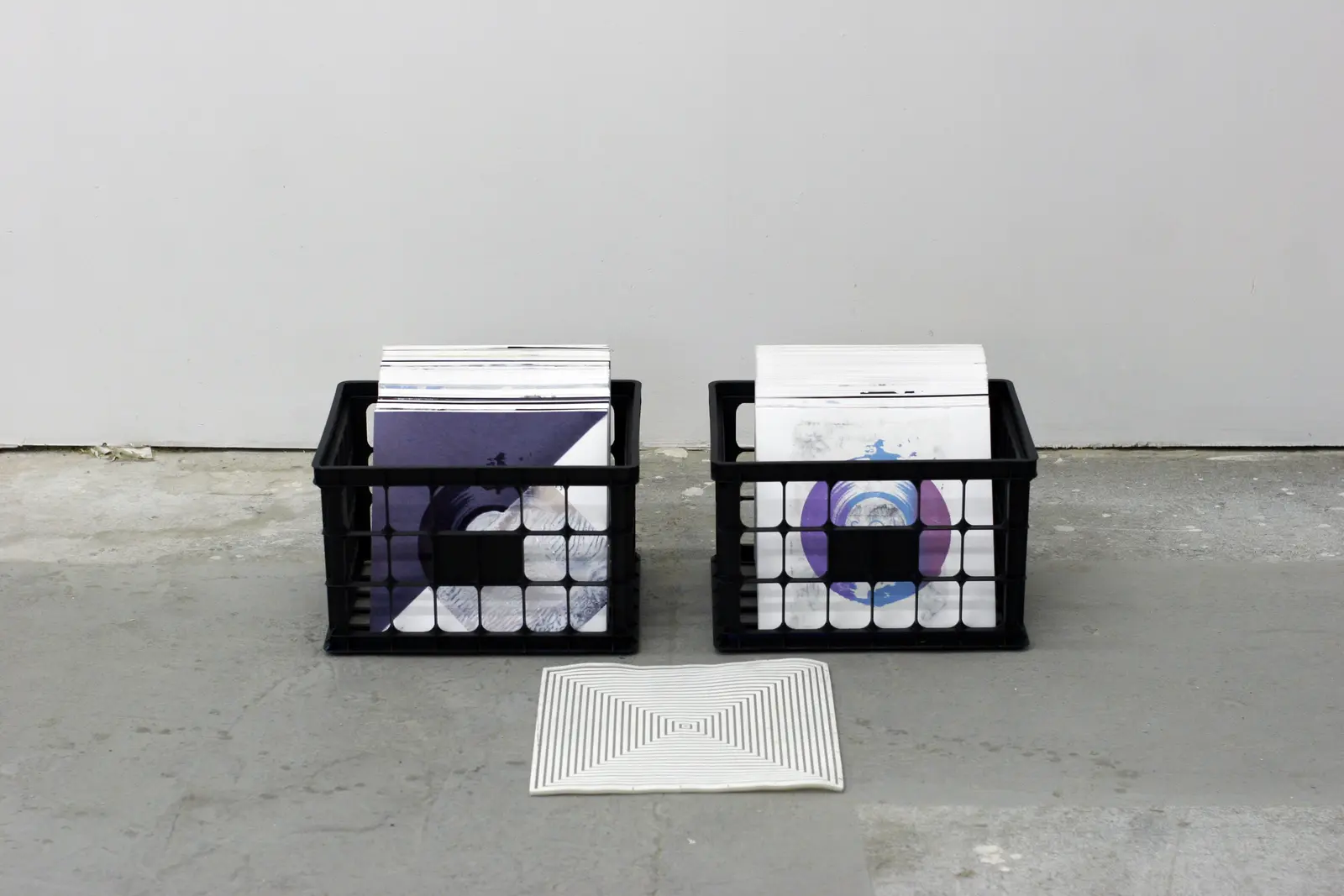 Christopher Samuels and Ian Swanson installation at Paint Creek Center for the Arts