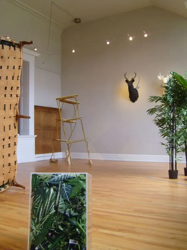 Collected installation at Anton Art Center
