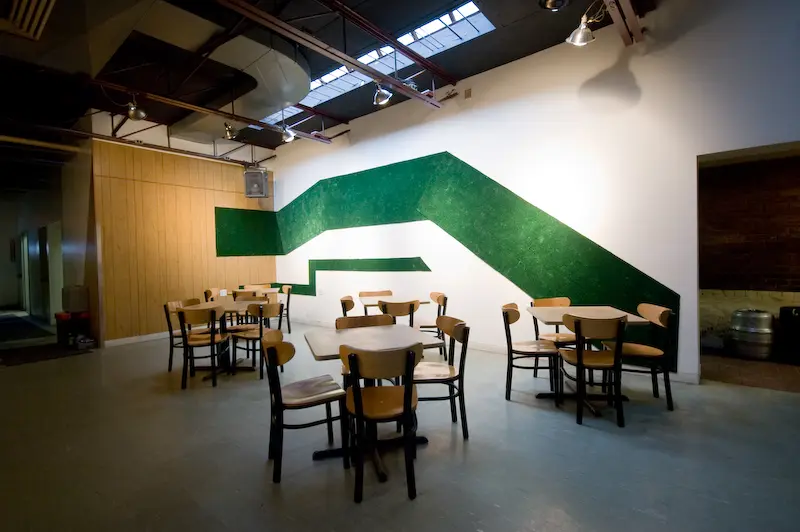 Debt Collective installation in a public interior