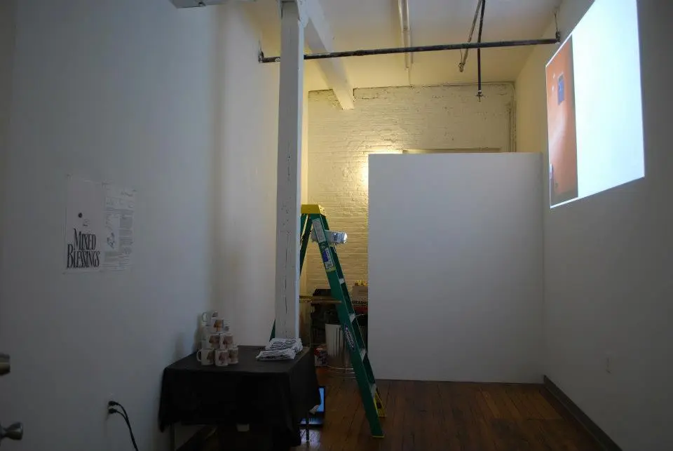 Trū Romance documentation projected at Picture Menu