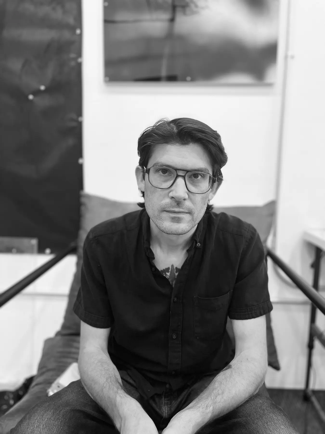 Ian Swanson in the studio