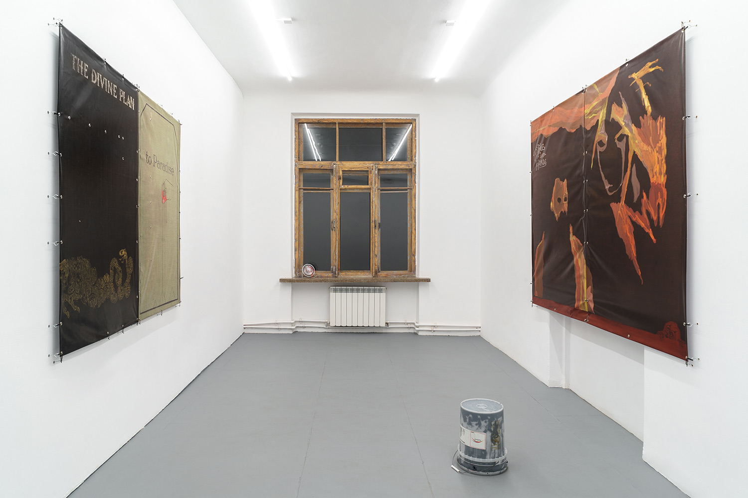 Millions Now Living Will Never Die! installation view