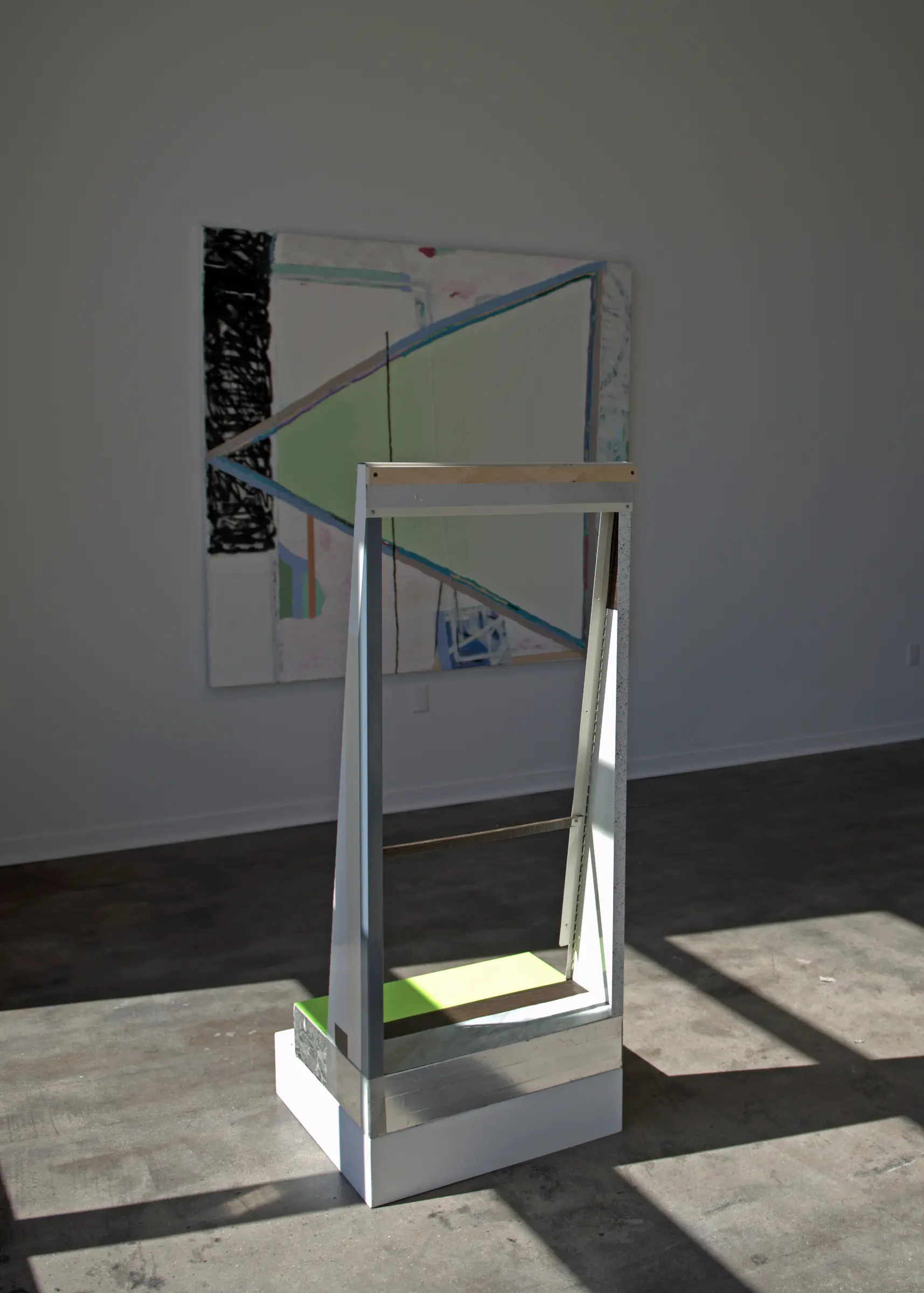 Plinth, installation detail